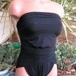 Bathing Suit Small Wrap-around Swimsuit Classic..