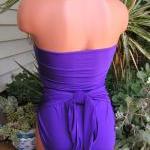 Bathing Suit Small Wrap-around Swimsuit Solid..
